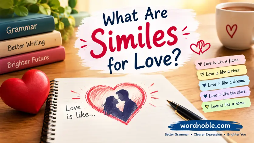 What Are Similes for Love?