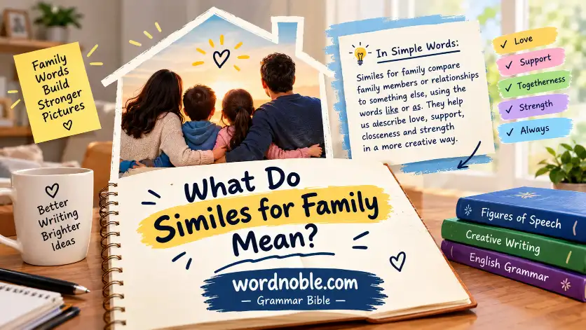 What Do Similes for Family Mean?