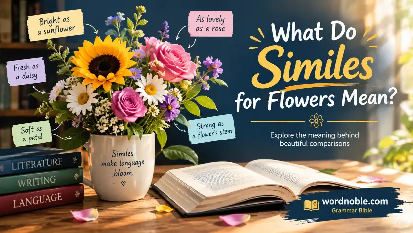 What Do Similes for Flowers Mean?
