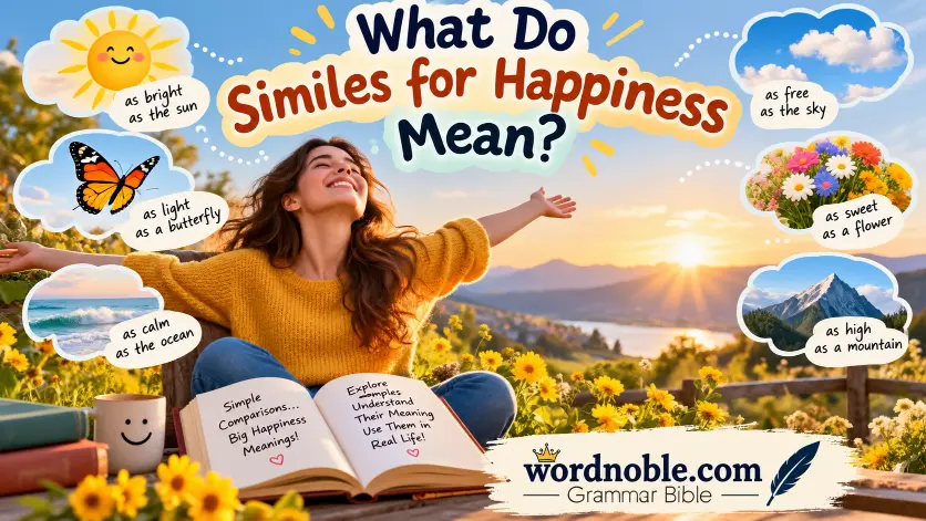 What Do Similes for Happiness Mean?