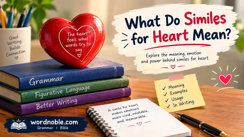What Do Similes for Heart Mean?