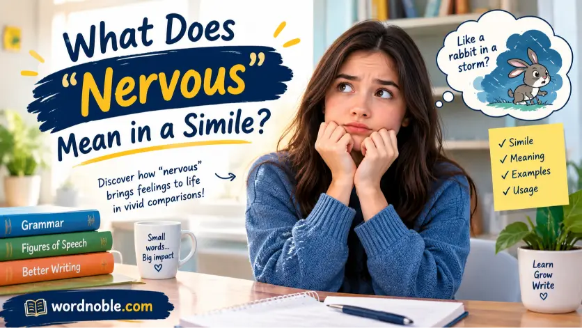 What Does “Nervous” Mean in a Simile?