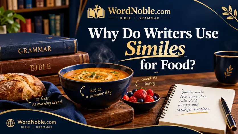 Why Do Writers Use Similes for Food?