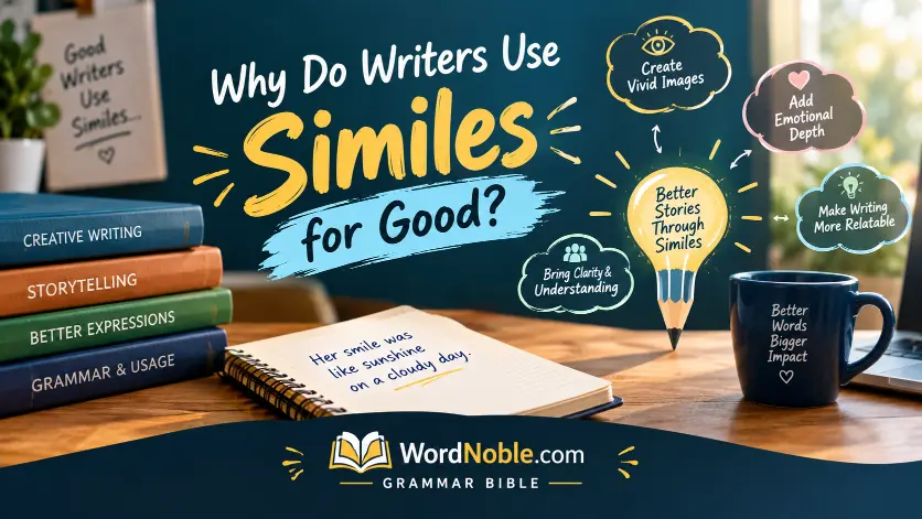 Why Do Writers Use Similes for Good?