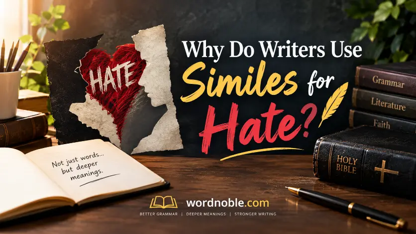 Why Do Writers Use Similes for Hate?