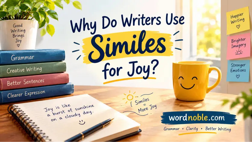 Why Do Writers Use Similes for Joy?