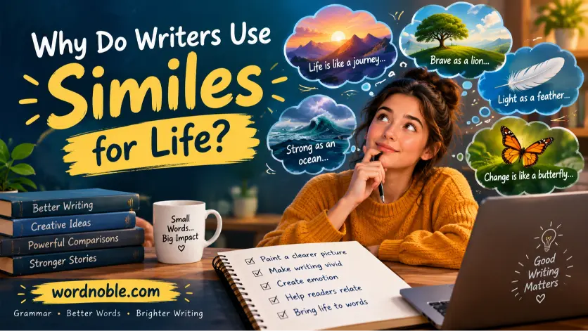 Why Do Writers Use Similes for Life?