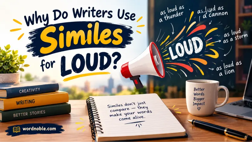 Why Do Writers Use Similes for Loud?