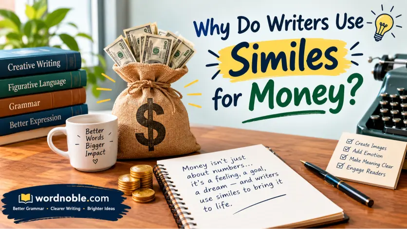 Why Do Writers Use Similes for Money?