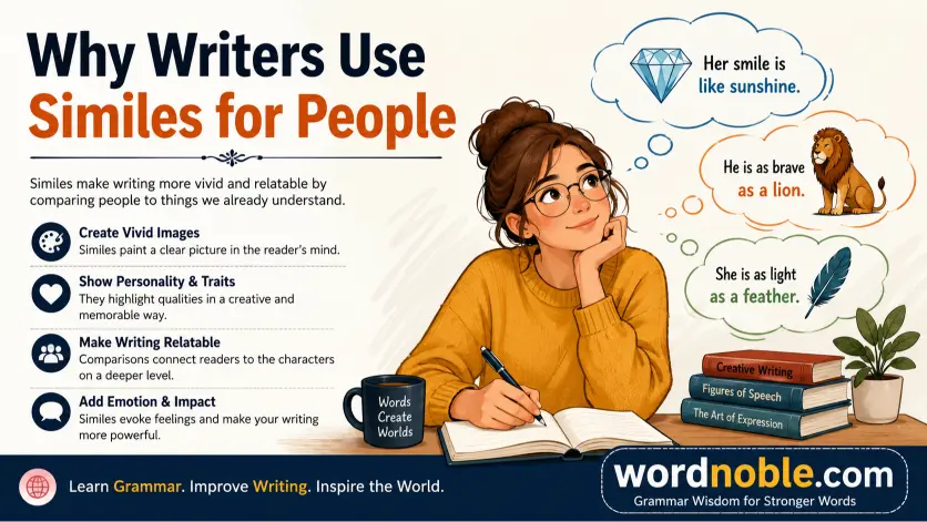 Why Writers Use Similes for People