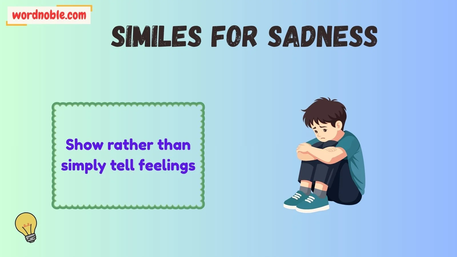 Why Writers Use Similes for Sadness