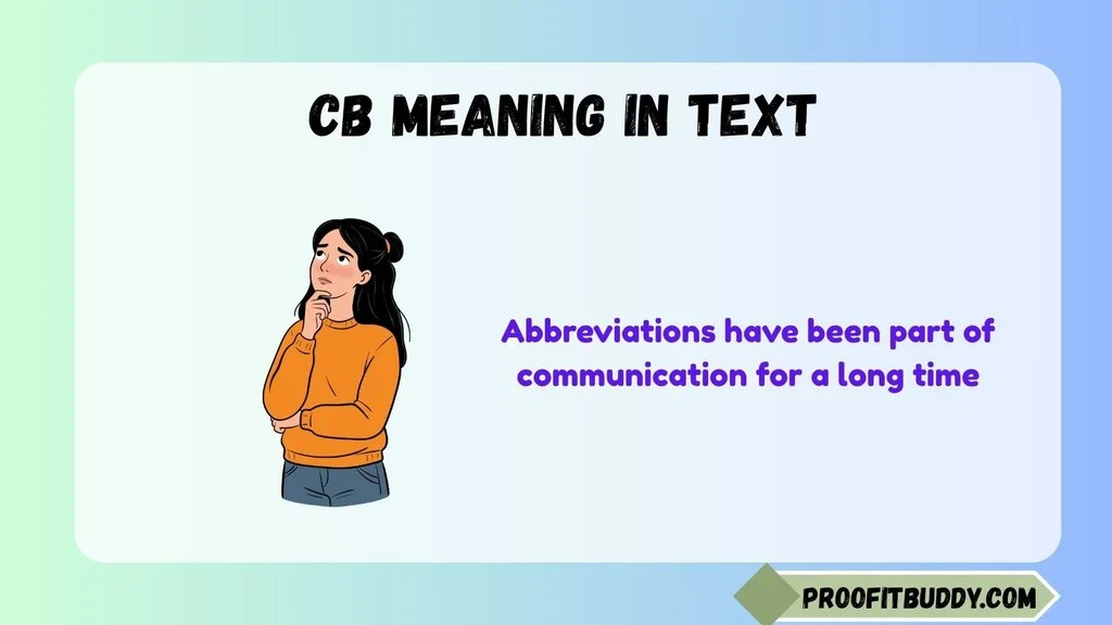 Background and Origin of CB