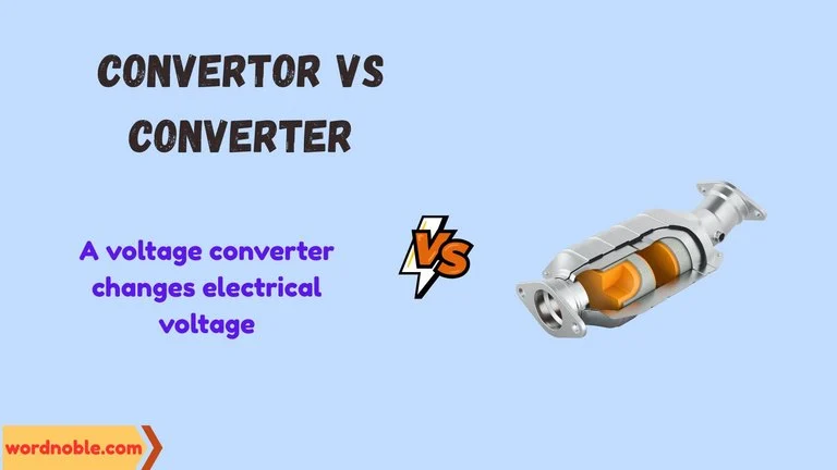 convertor vs converter