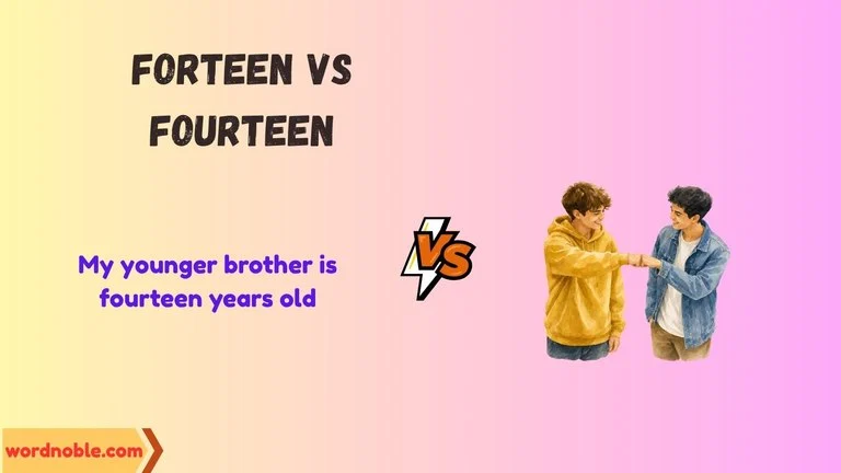 forteen vs fourteen