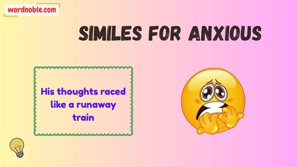 How Do Similes for Anxious Work?
