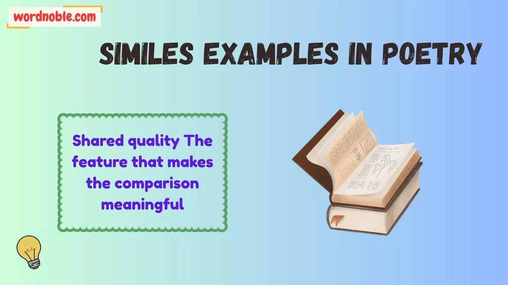 How Do Similes Work in Poetry?