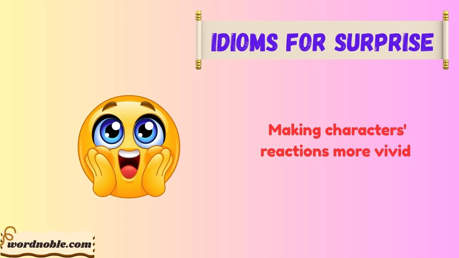 idioms for surprise