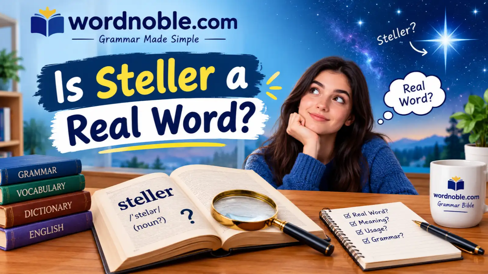Is Steller a Real Word?