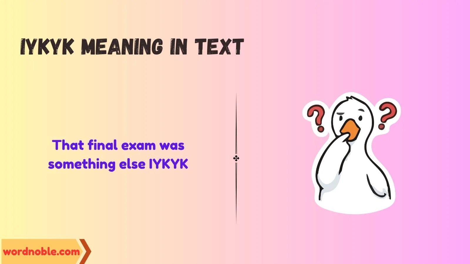 iykyk meaning in text
