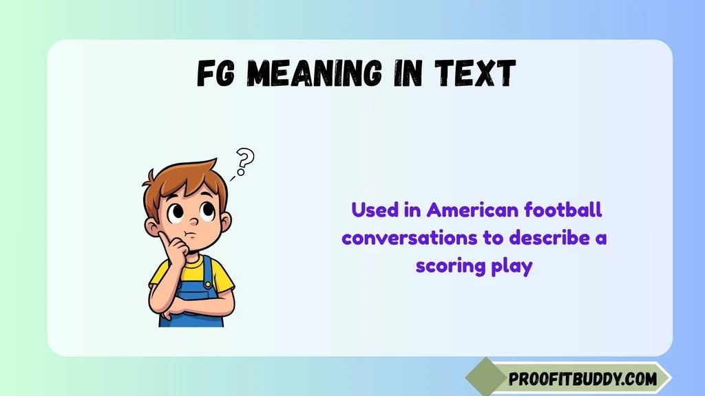Meaning and Definition of FG