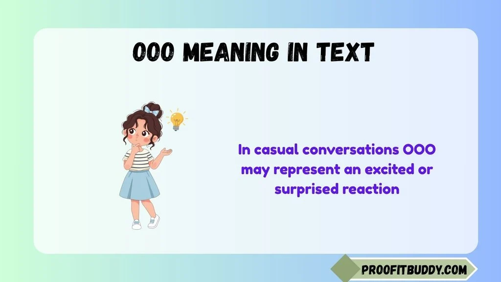 Meaning and Definition of OOO