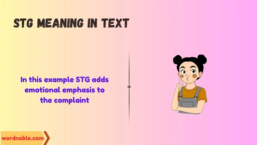 Meaning and Definition of STG