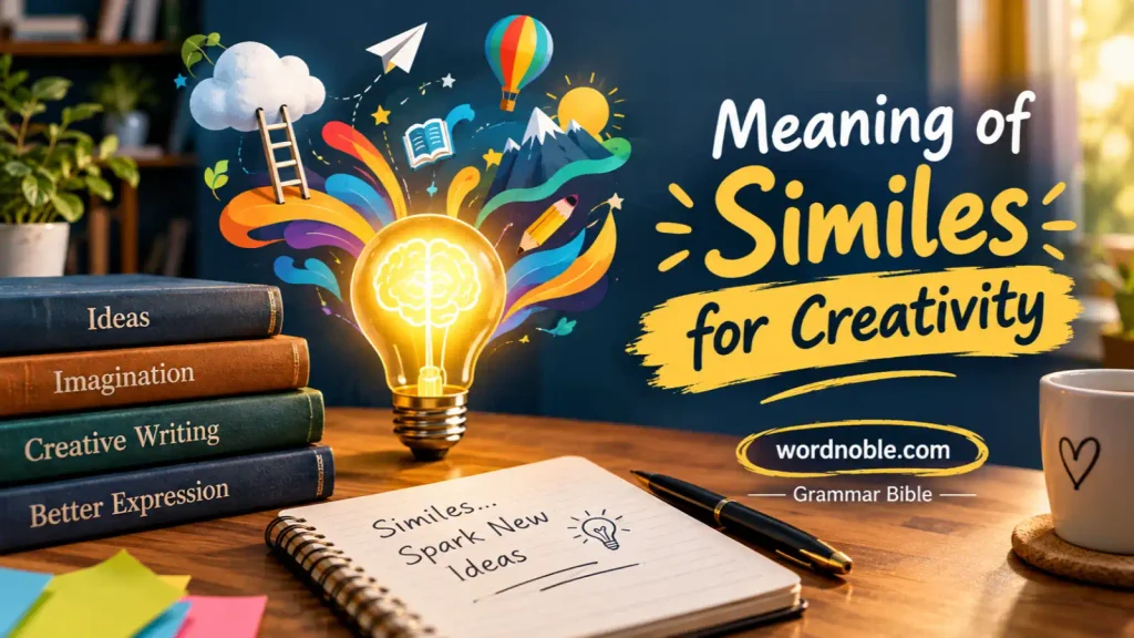 Meaning of Similes for Creativity
