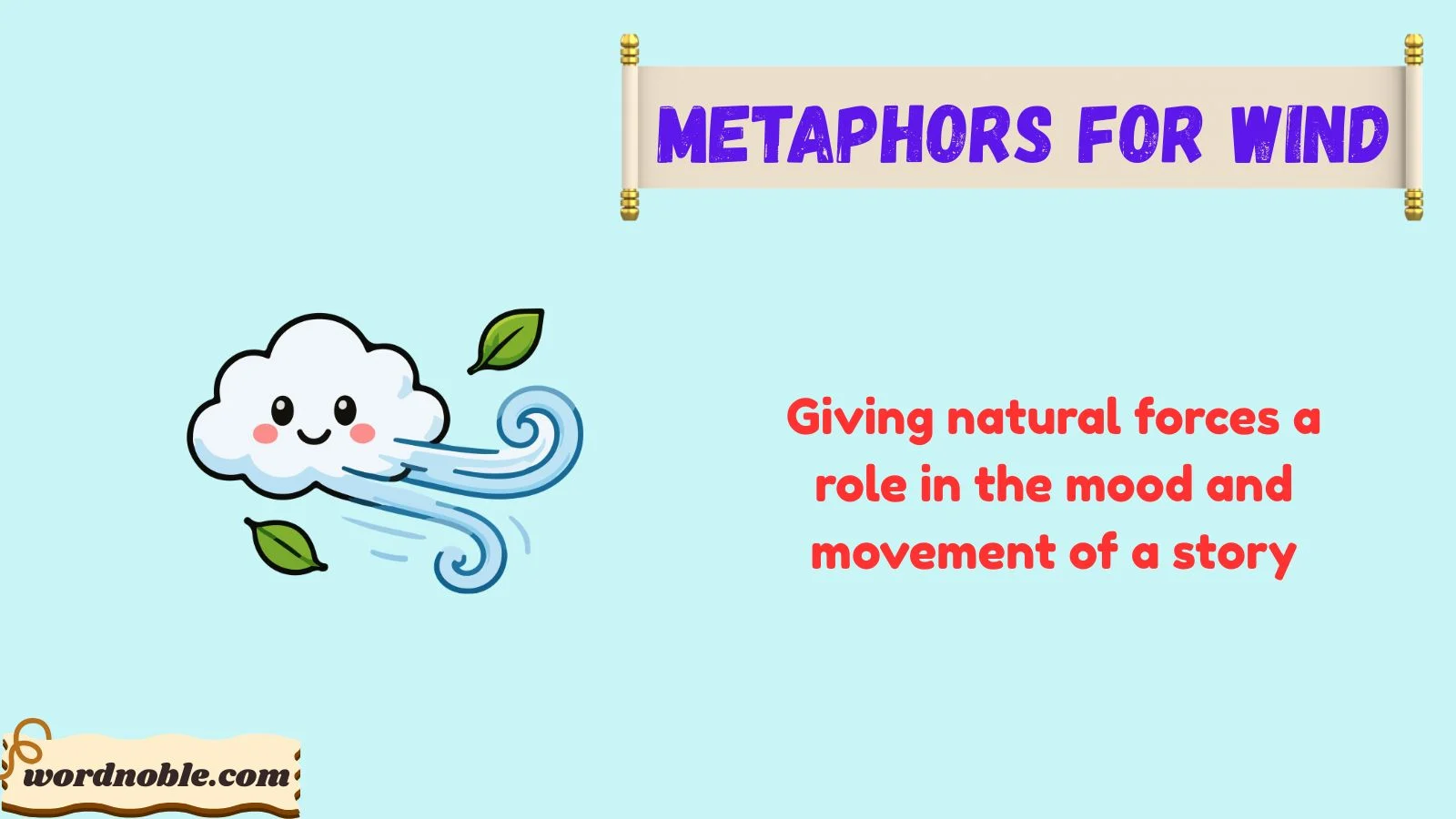 metaphors for wind