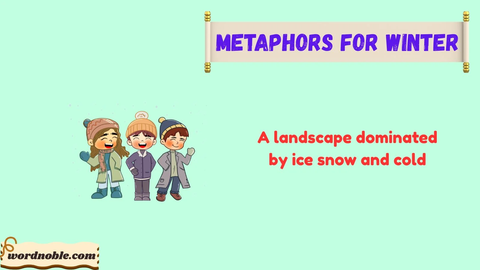 1. Nature-Based Metaphors for Winter