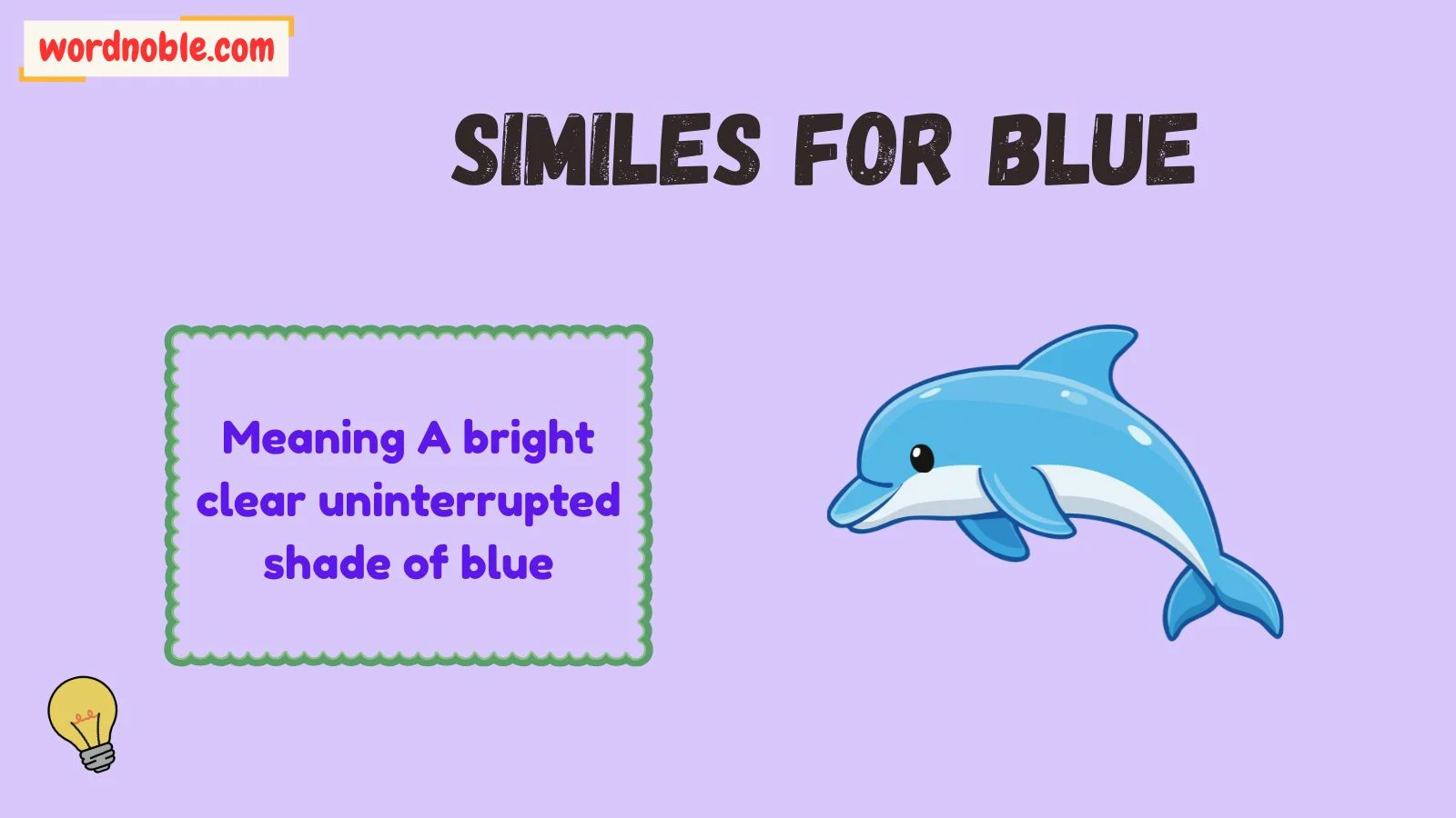 1. Nature-Based Similes for Blue