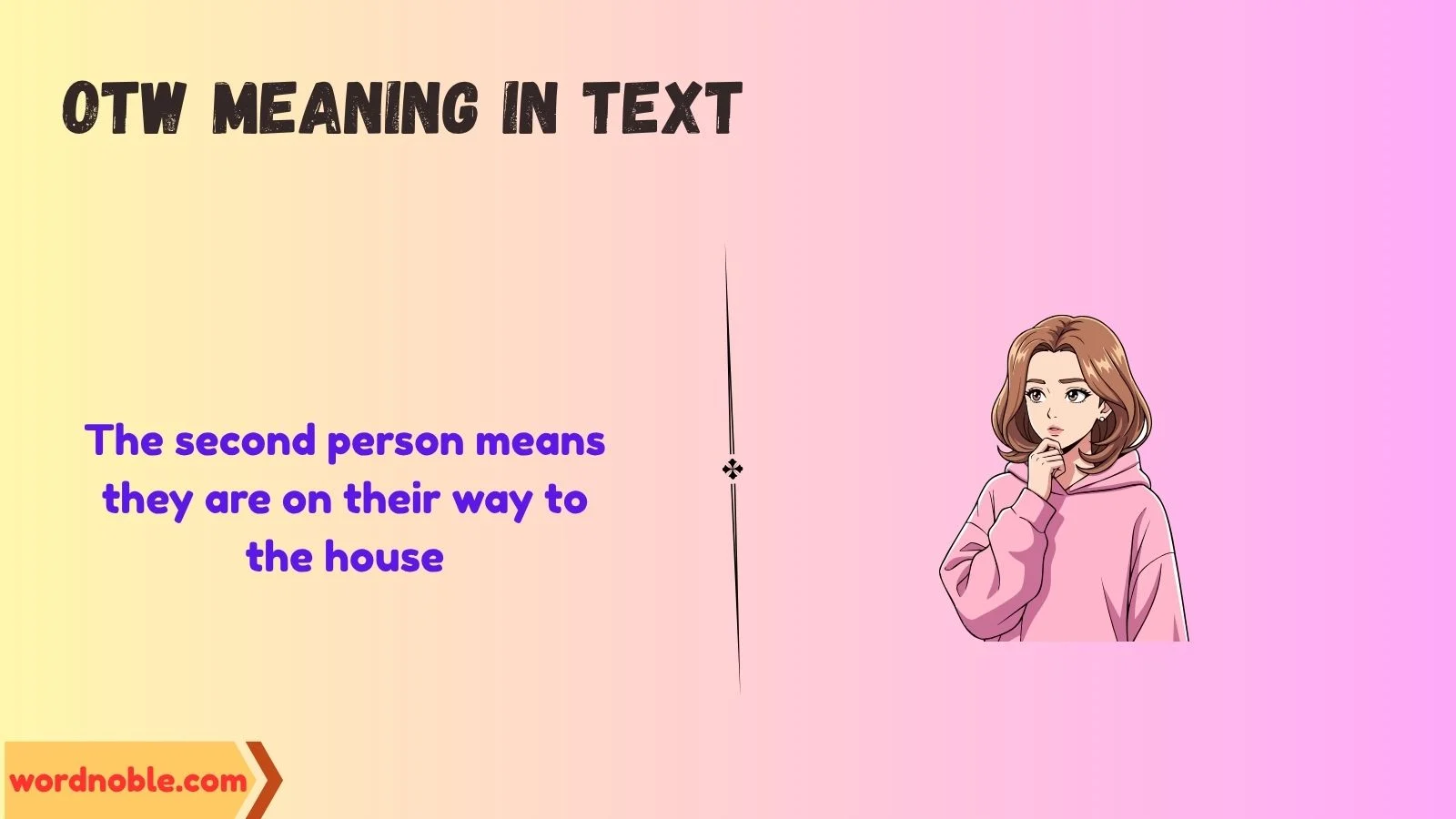 otw meaning in text