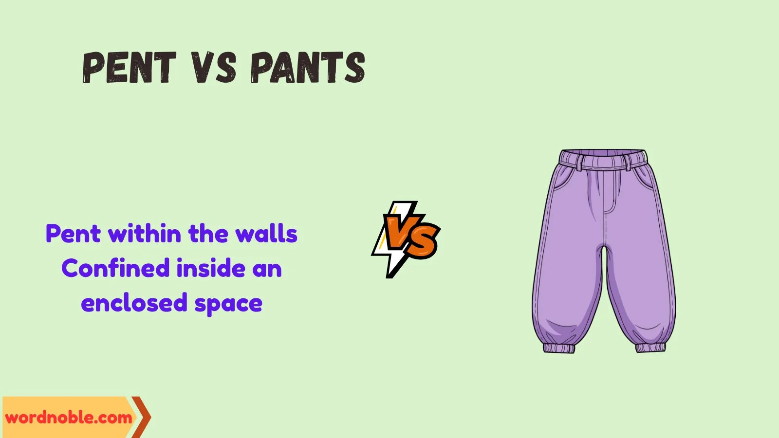 pent vs pants