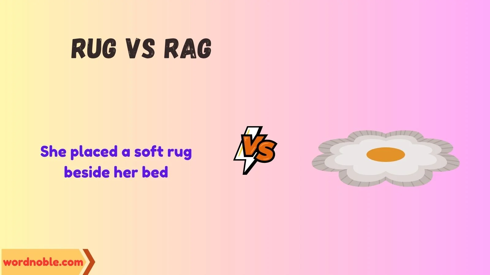 rug vs rag