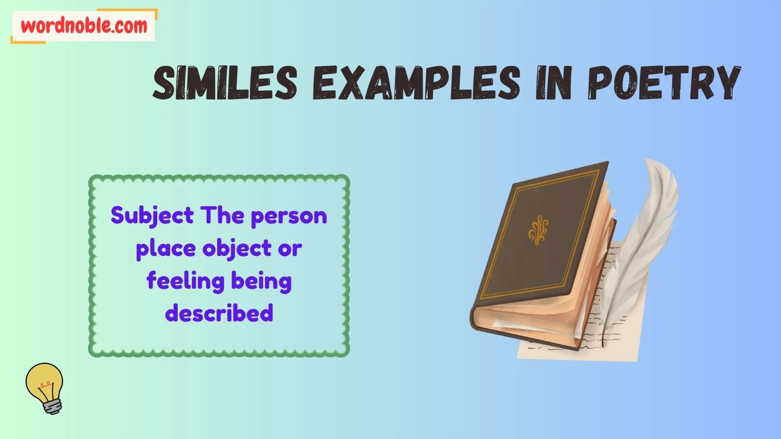 similes examples in poetry