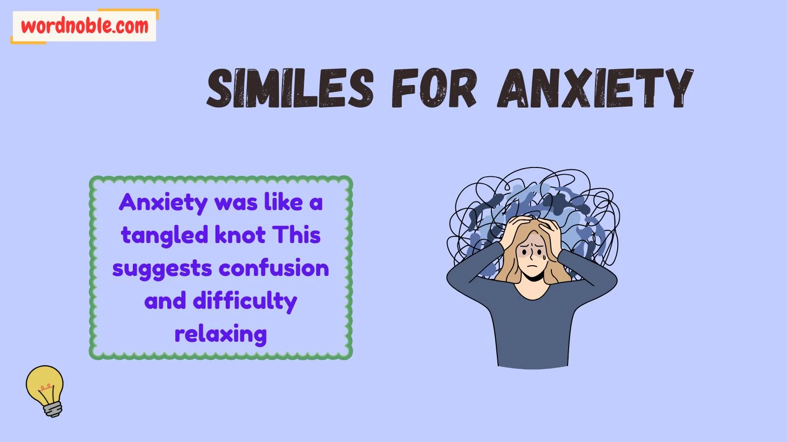 similes for anxiety