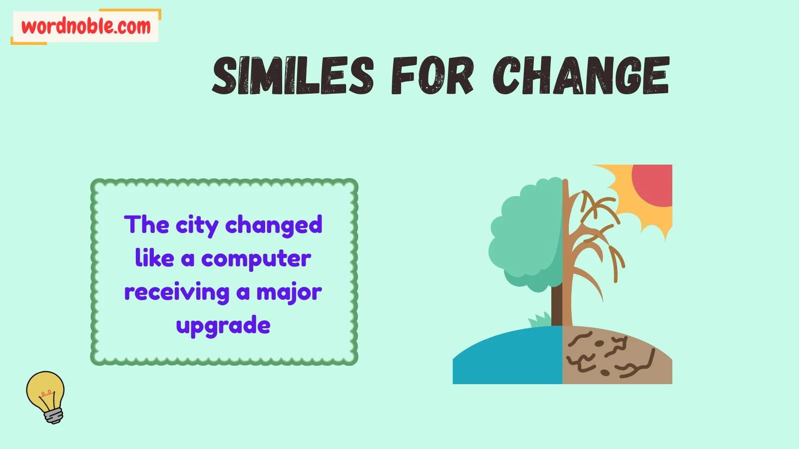 similes for change