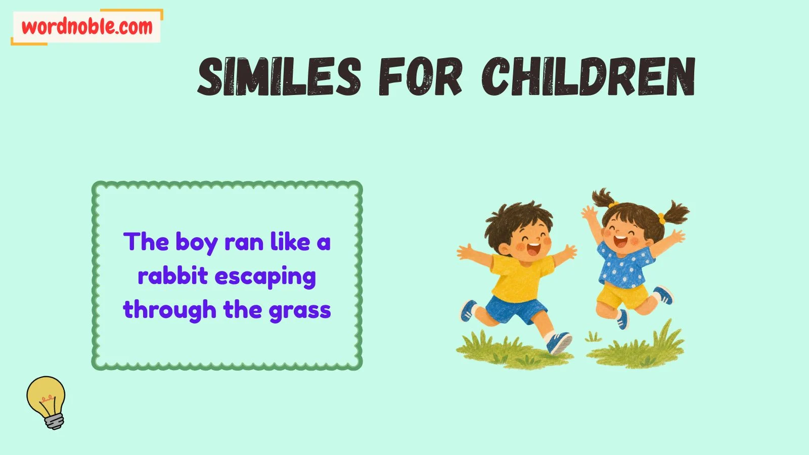similes for children