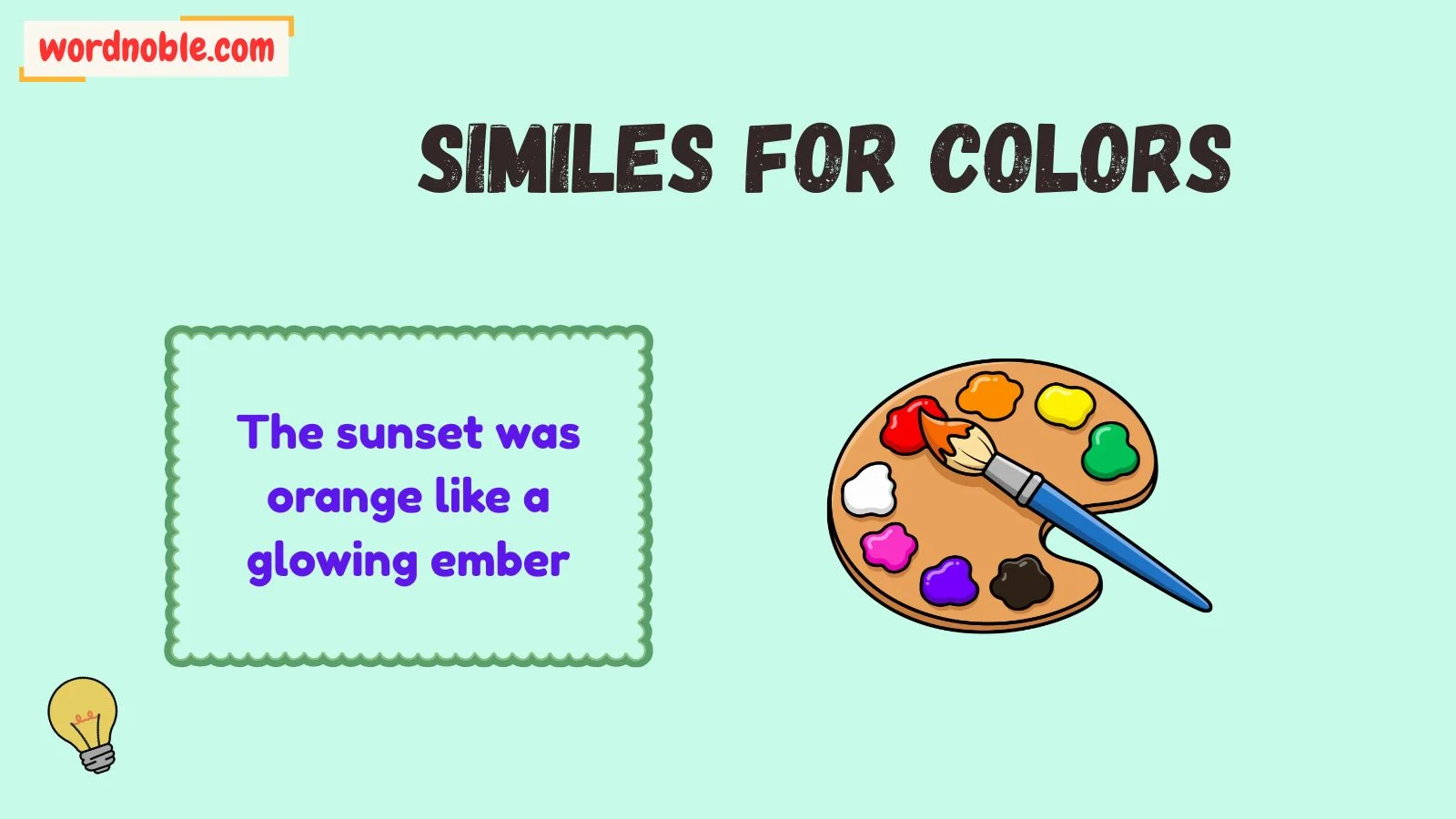 similes for colors