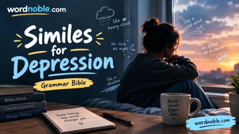 similes for depression