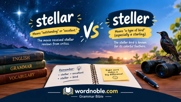 stellar vs steller