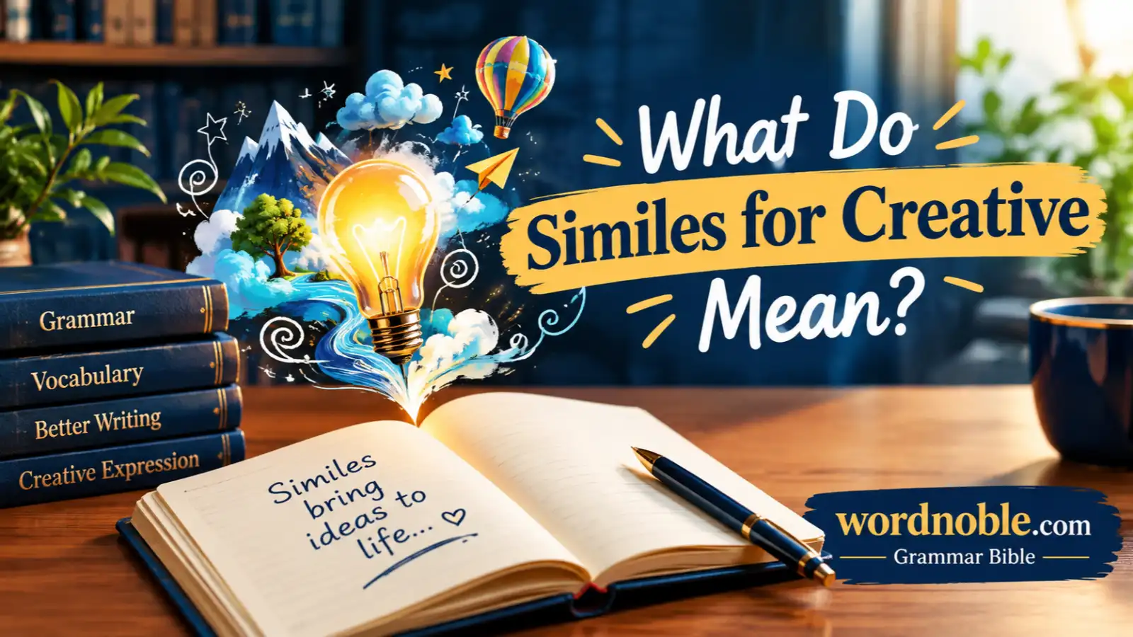 What Do Similes for Creative Mean?