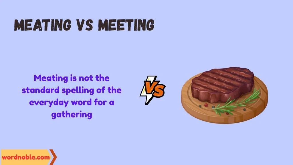 What Does Meating Mean?