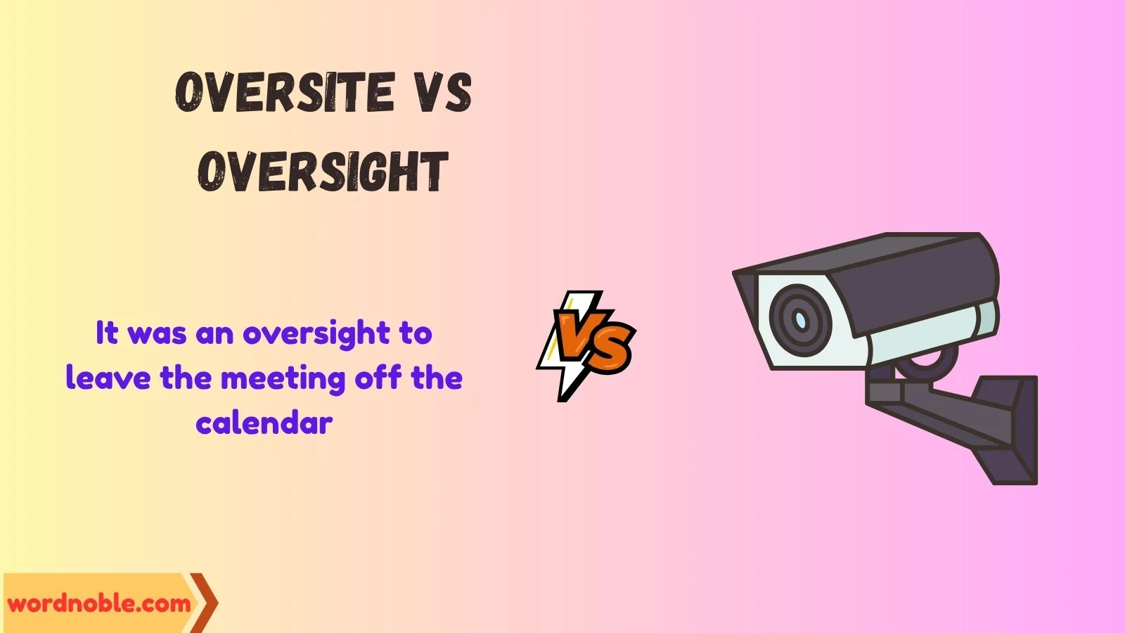 What Does Oversight Mean?