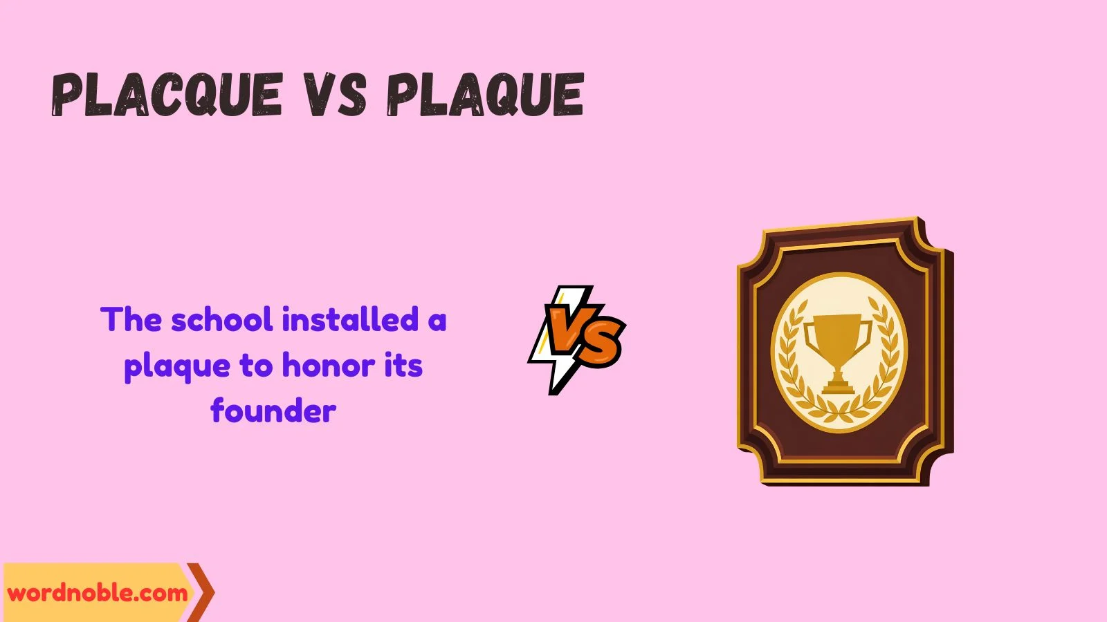 What Does Plaque Mean?