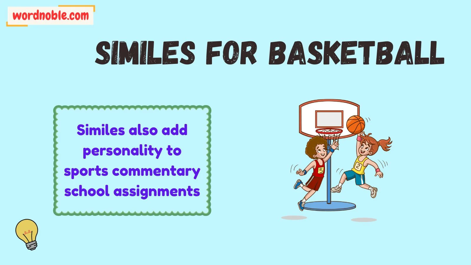Why Do Writers Use Similes for Basketball?