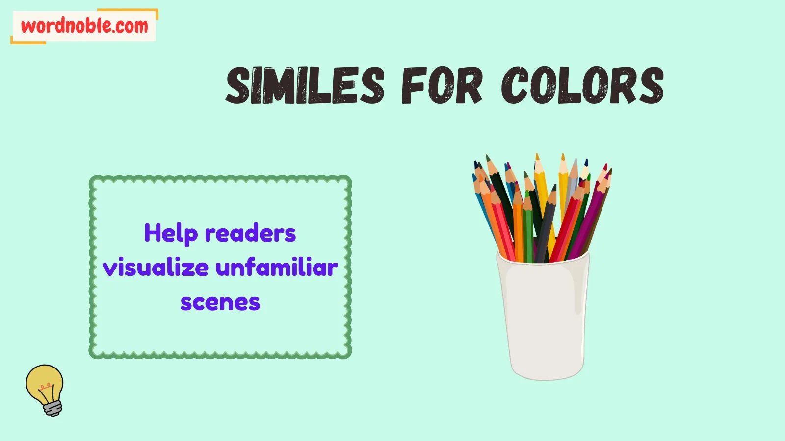 Why Do Writers Use Similes for Colors?