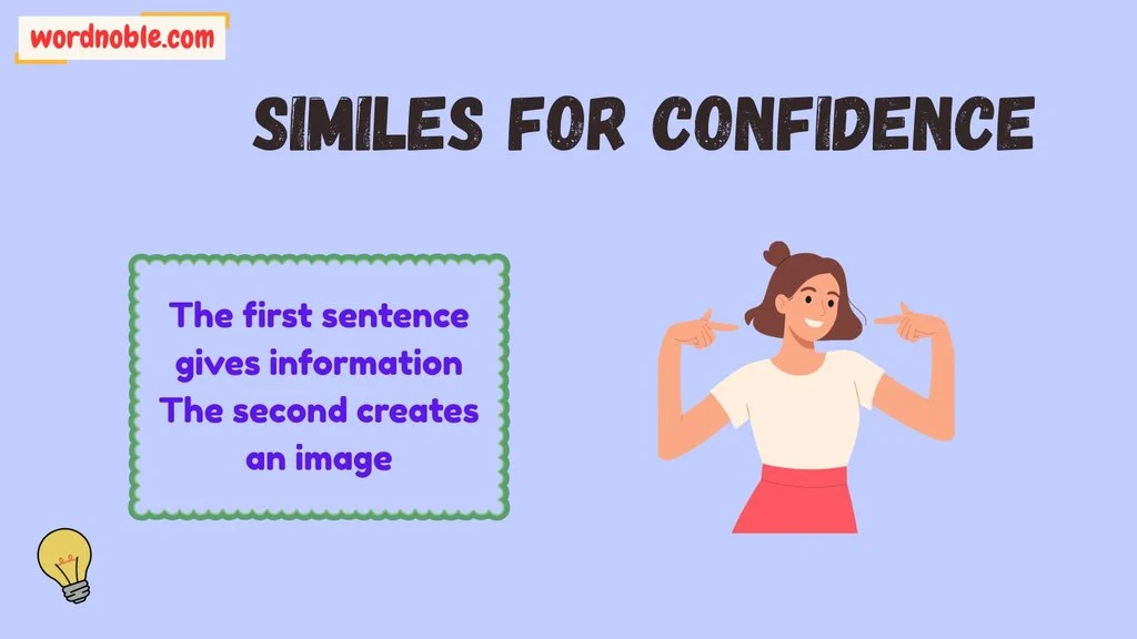 Why Do Writers Use Similes for Confidence?