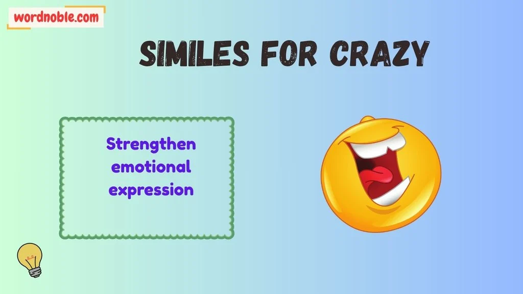 Why Do Writers Use Similes for Crazy?