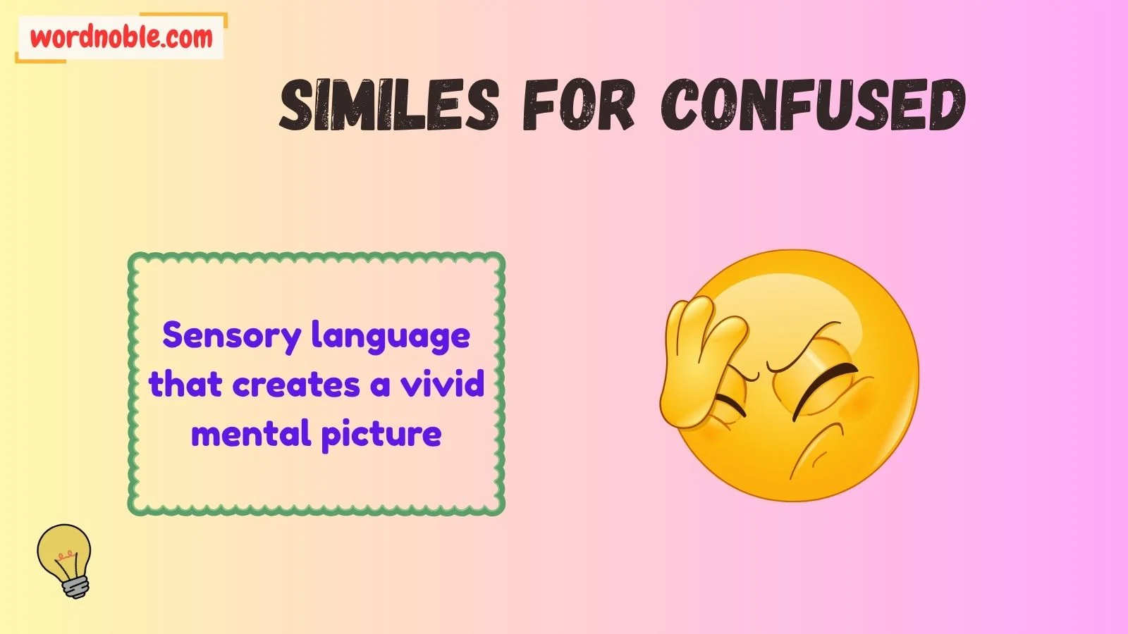 Why Writers Use Similes for Confused